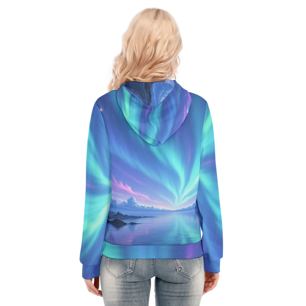 Endless Aurora - Aesthetic Anime Hoodie