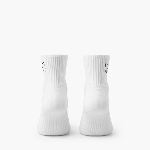 Eye Smile - Cute Embroidered Socks