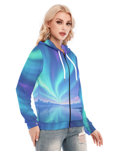 Endless Aurora - Aesthetic Anime Hoodie