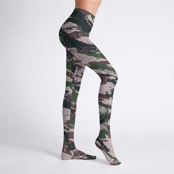 Woodland Muse - Anime Camo Tights