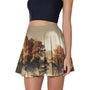 Autumn Haze - Painted Skater Skirt