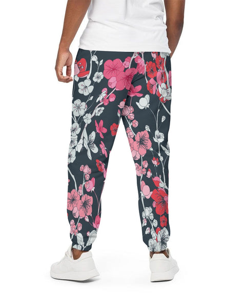 Floral Rush - Cute Cotton Graphic Sweatpants