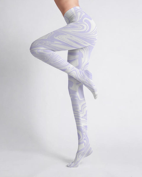 Lavender Sherbet - Cute Swirl Tights