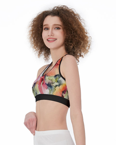 Wild Flowers - Aesthetic Anime Bra