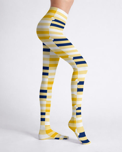 Butter Cake - Whimsical Striped Tights