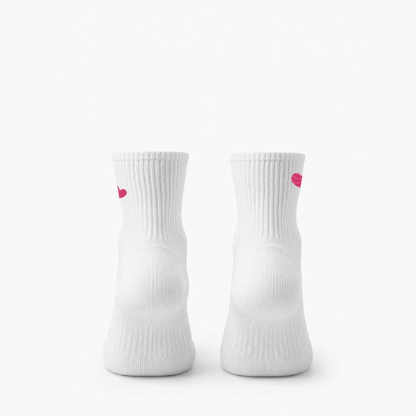 Two Hearts - Cute Embroidered Socks