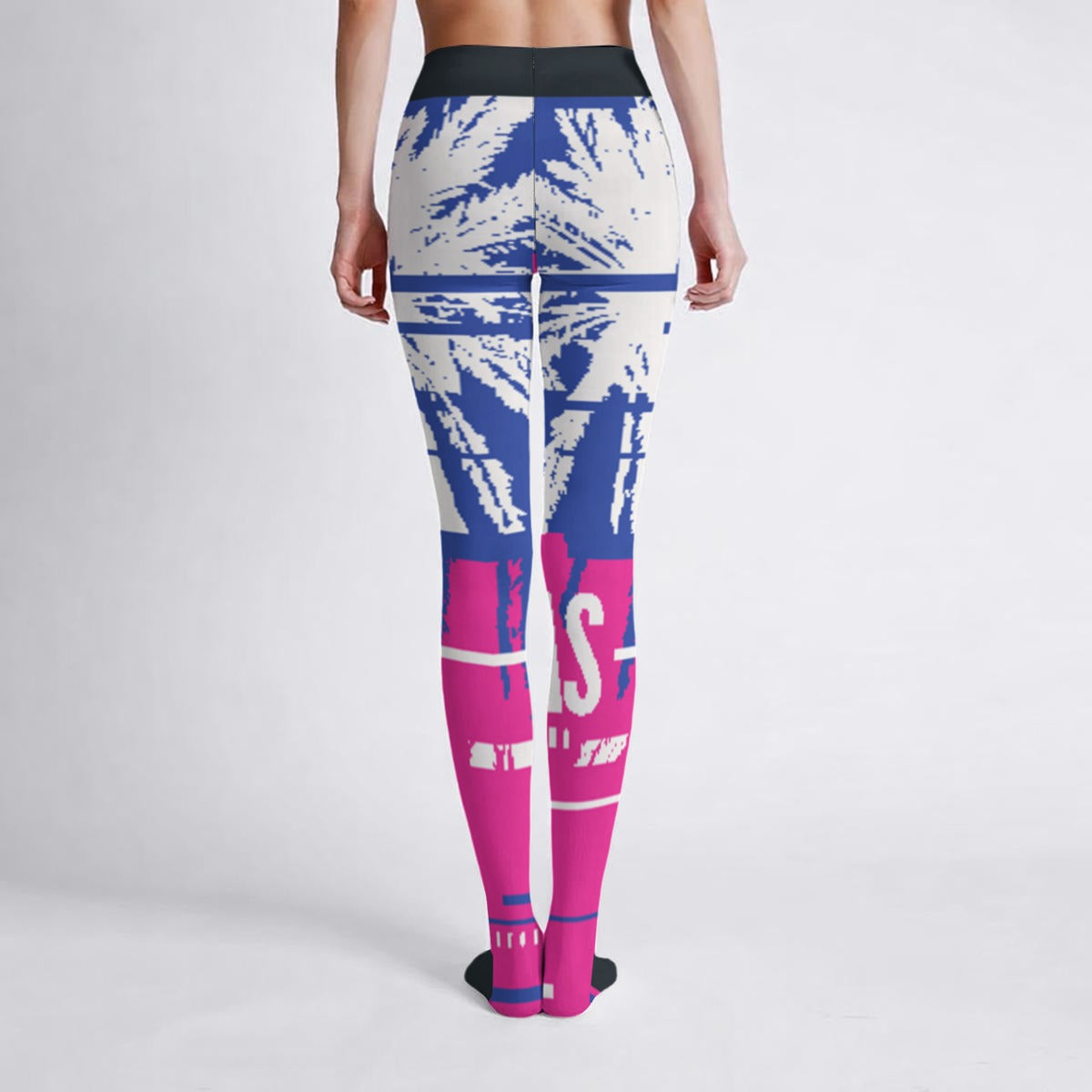 Bubblegum Cyber Rush - Y2K Cyberpunk Anime Tights