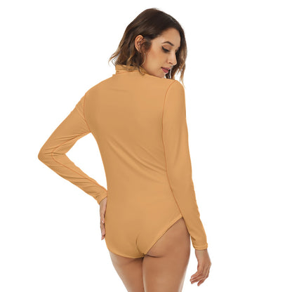 Goldenrod - Cute Long-Sleeve Bodysuit