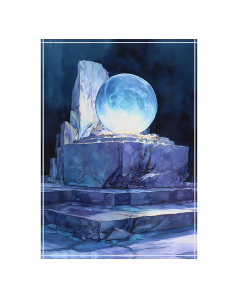 Ice Wisp - Dreamblock Acrylic Block Art