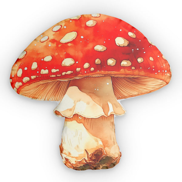Red Amanita - Anime Magic Mushroom Pillow