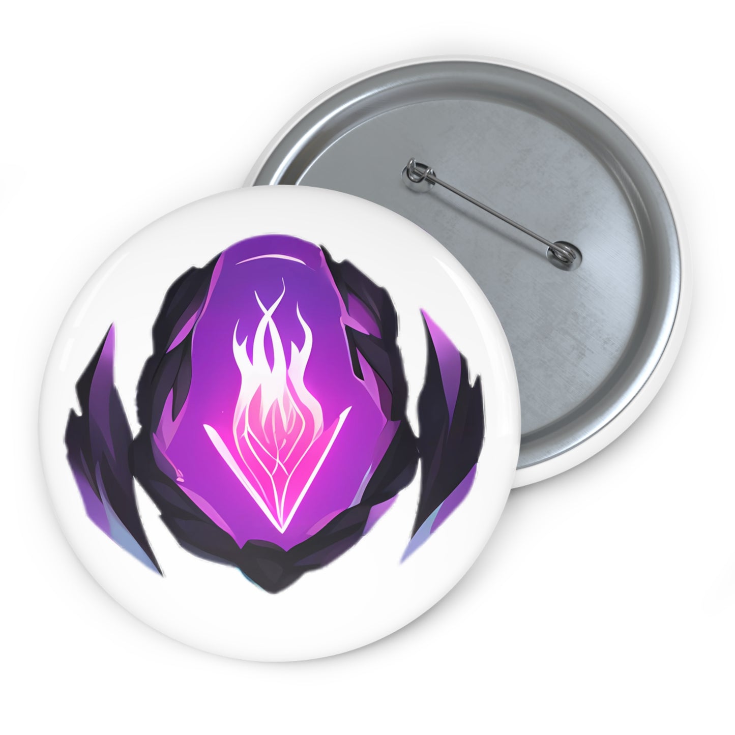 Dark Element Sigil - Button Pin