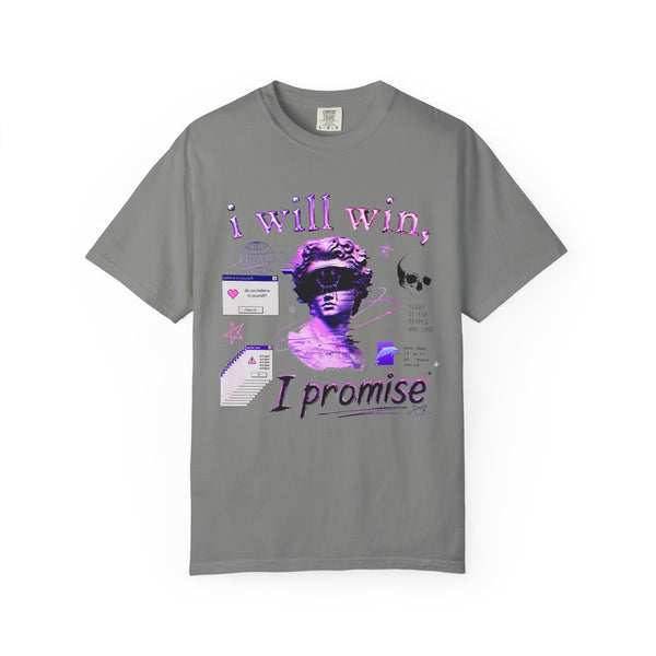 I Will Win - Schizopost Vaporwave Aesthetic T-Shirt