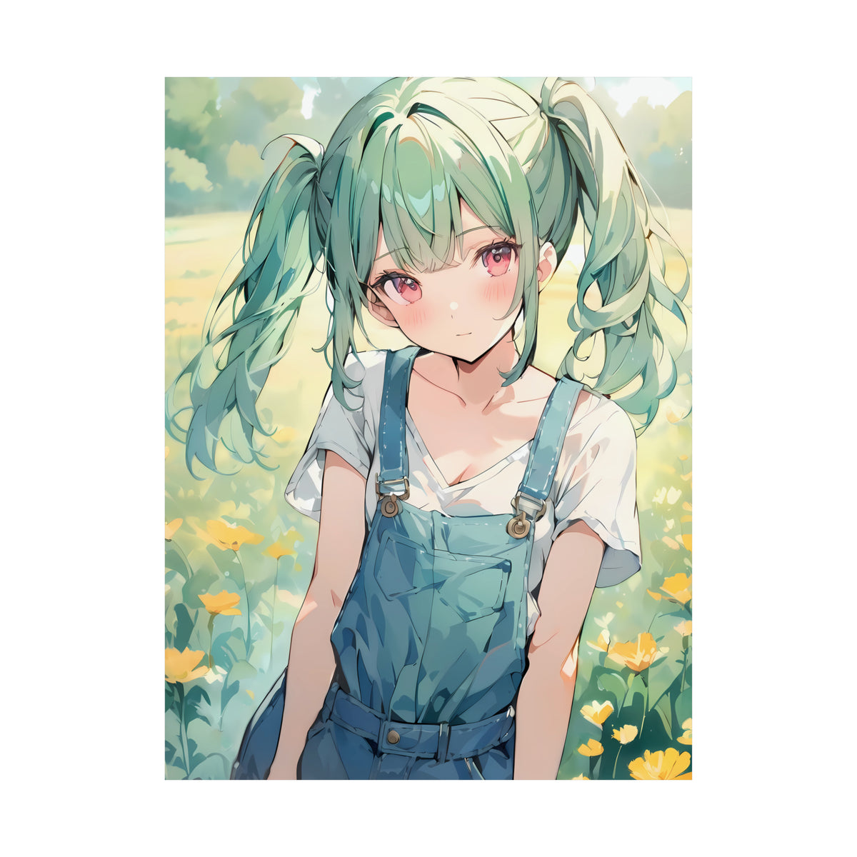 April Reverie - Cute Girl Anime Poster