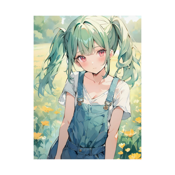 April Reverie - Cute Girl Anime Poster