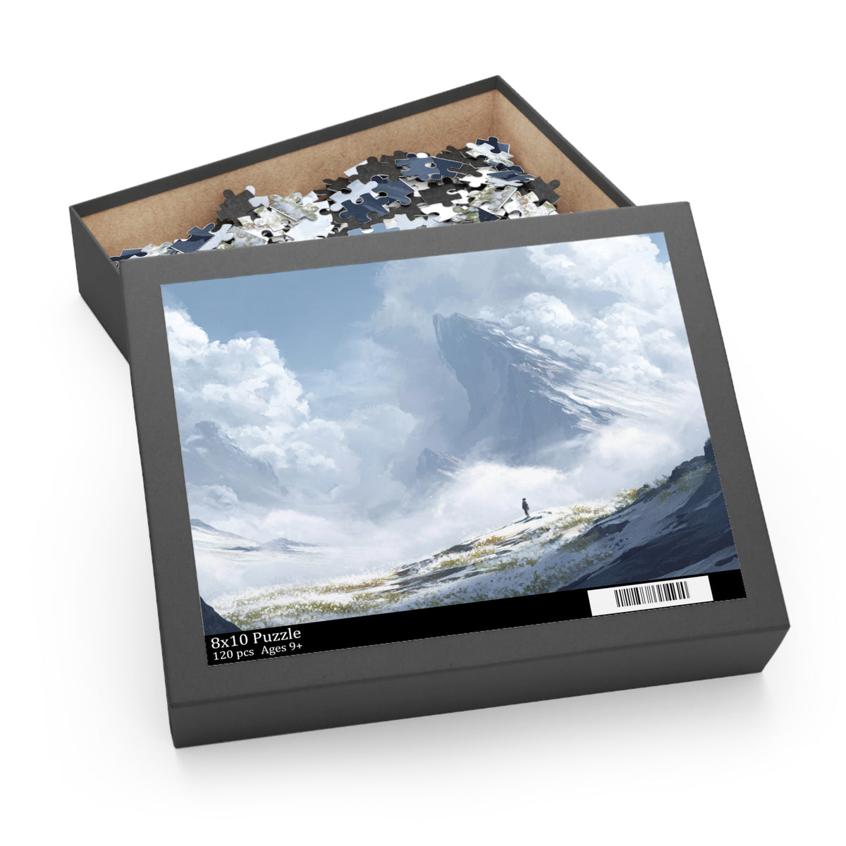 Ivory Heights - White Fantasy Puzzle