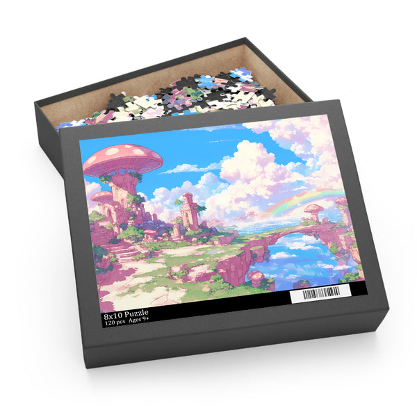 Mushroom Temples - Light Fantasy Puzzle