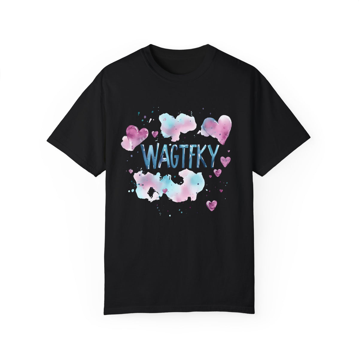 WAGTFKY - Cute T-Shirt With Hearts