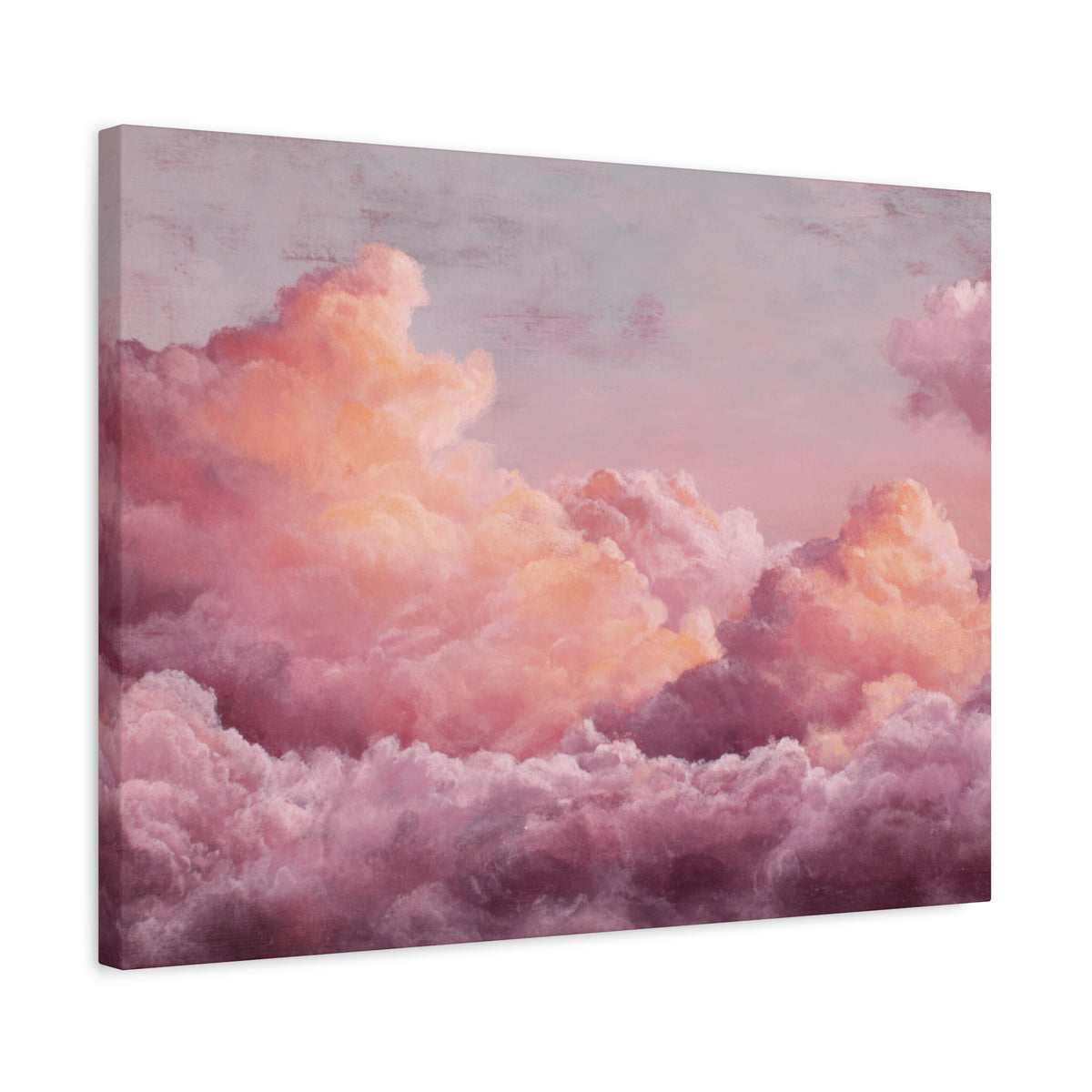 Rosy Skyscape - Pink Pastel Wall Art