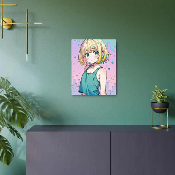 K.D. Pastel Twilight - Cute Anime Metal Poster