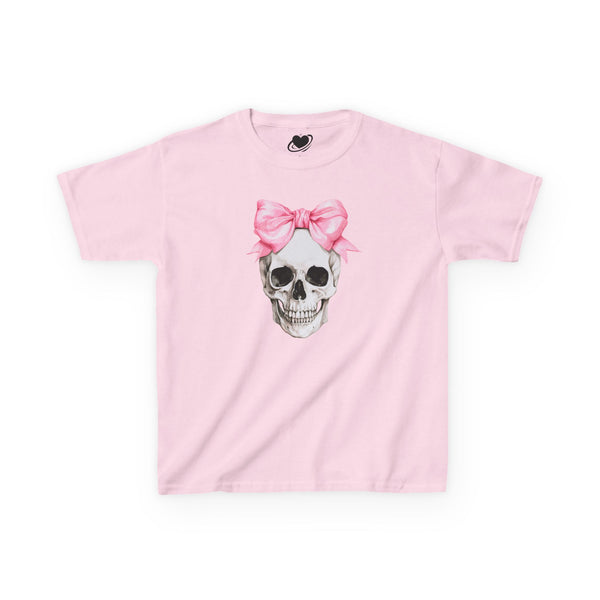 Coquette Skull - Vintage Style Baby Tee