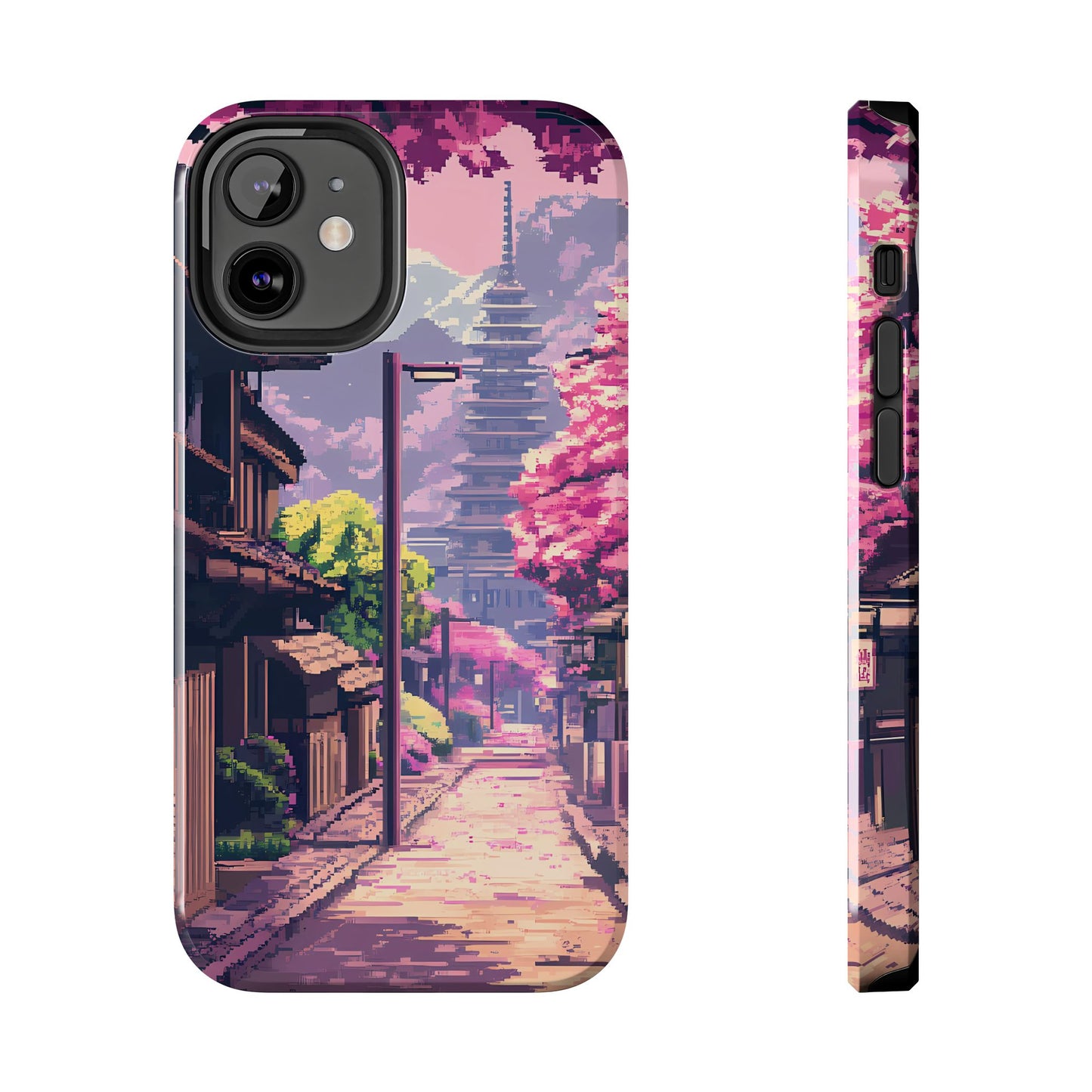 Temple Street - Anime Cherry Blossom Phone Case