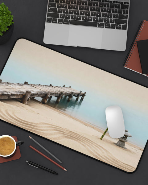 Zen Beach - Aesthetic Japanese Desk Mat