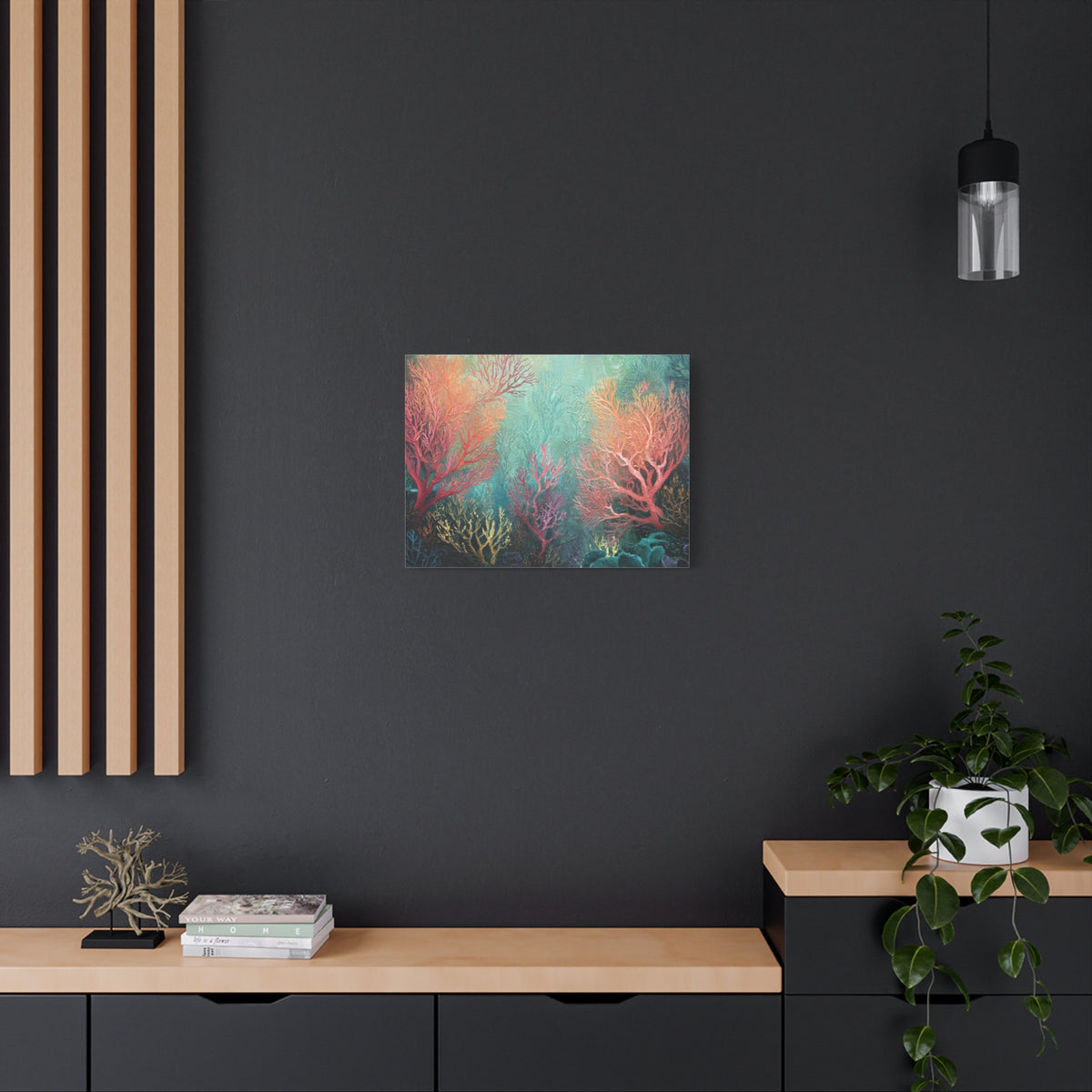 Rainbow Reef - Textured Undersea Wall Art