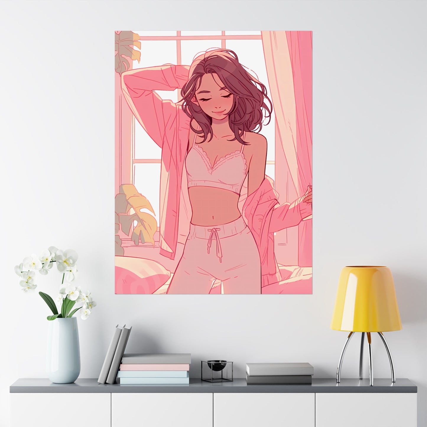 Effortless - Cute Anime Girl Poster