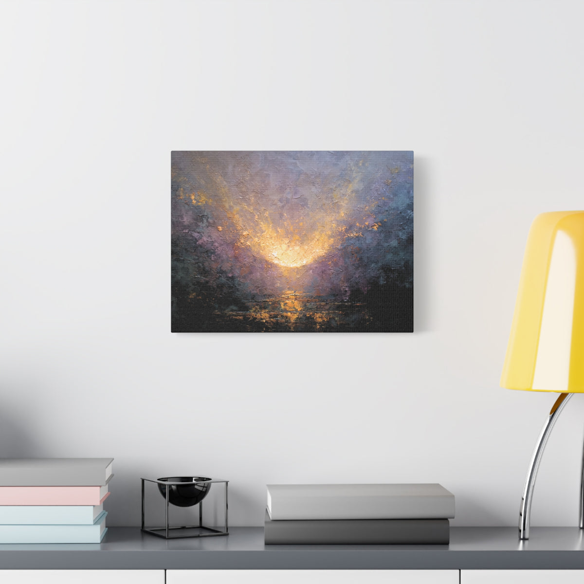 Angelic Visitation - Abstract Textured Wall Art