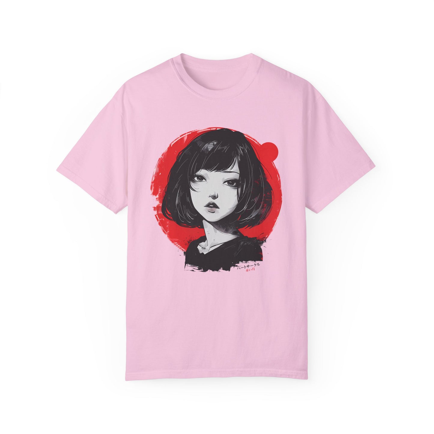 Red Moon - Retro Anime T-Shirt