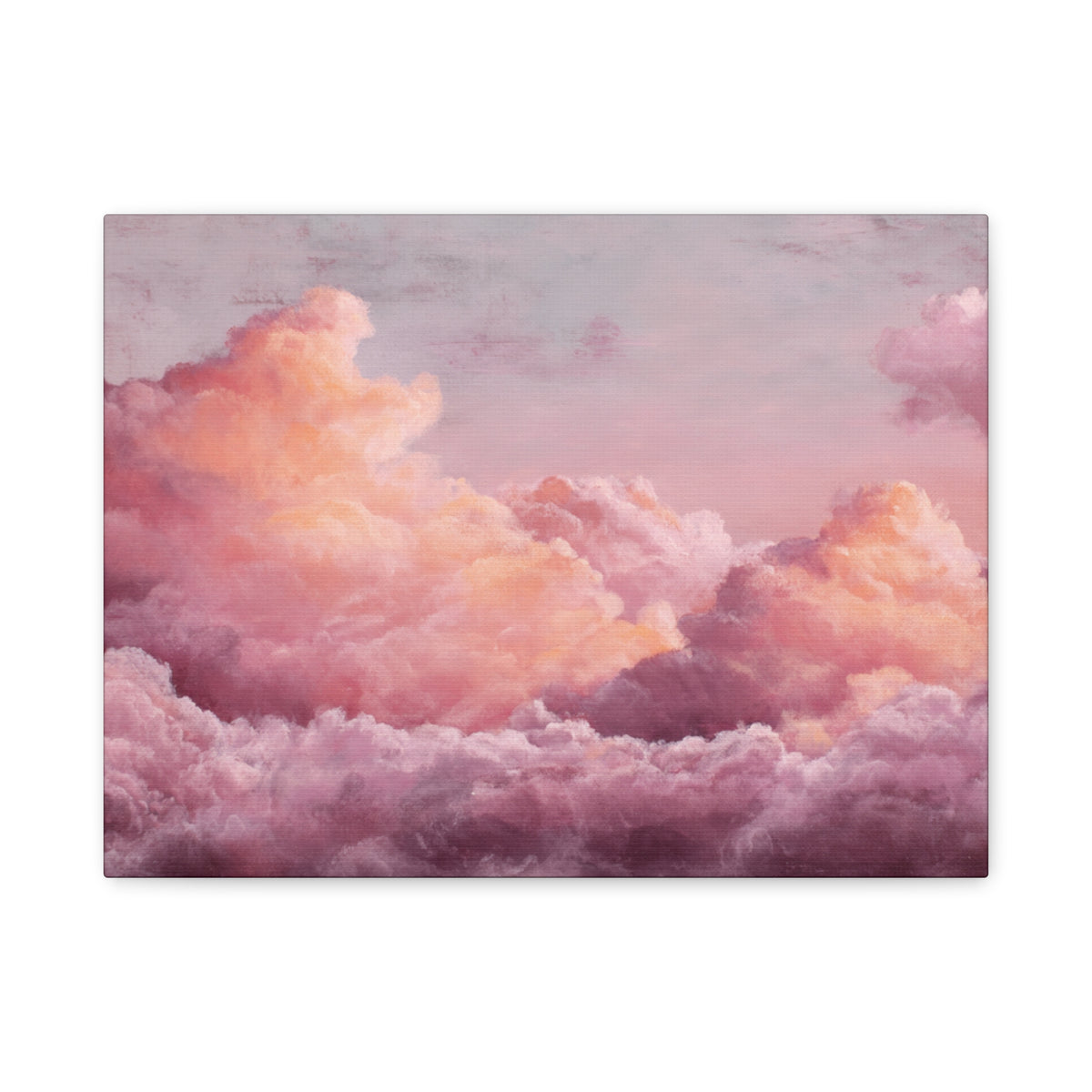 Rosy Skyscape - Pink Pastel Wall Art
