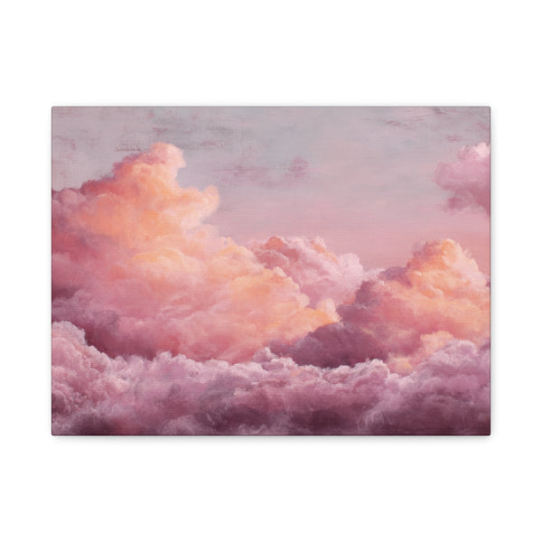 Rosy Skyscape - Pink Pastel Wall Art
