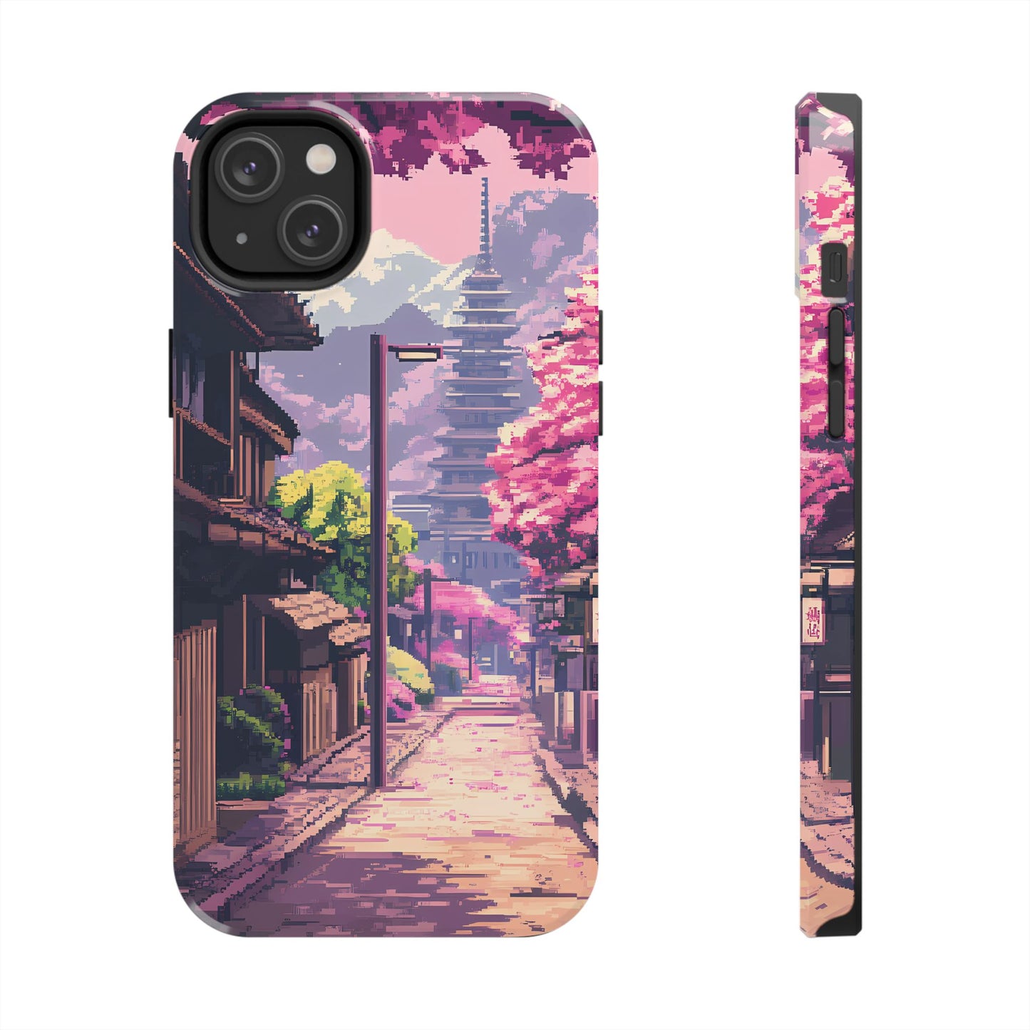 Temple Street - Anime Cherry Blossom Phone Case