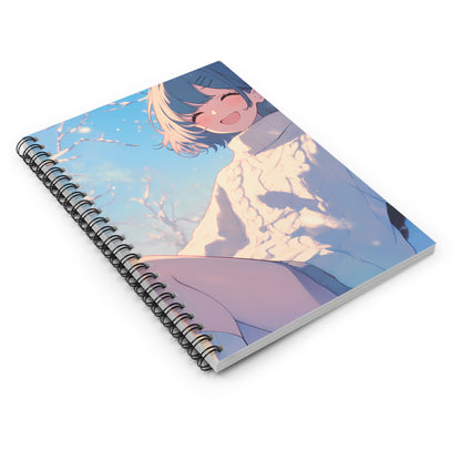 Winter Day - Cute Anime Notebook