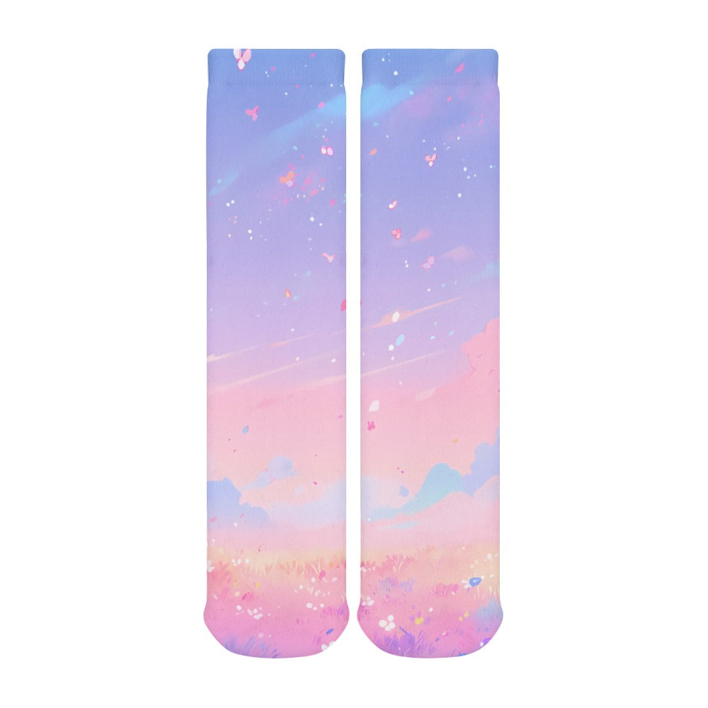 Wildflower Field - Cute Anime Socks