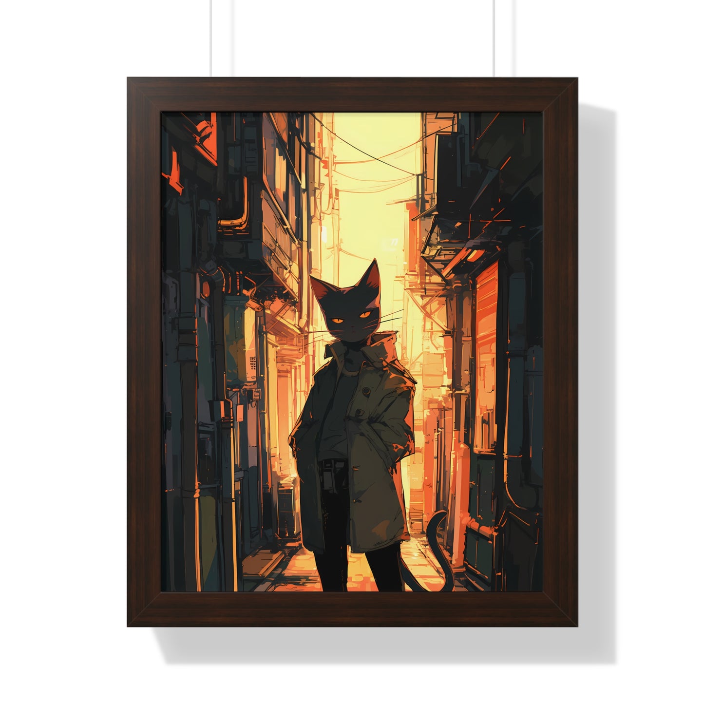 Alley Cat - Anime Framed Poster