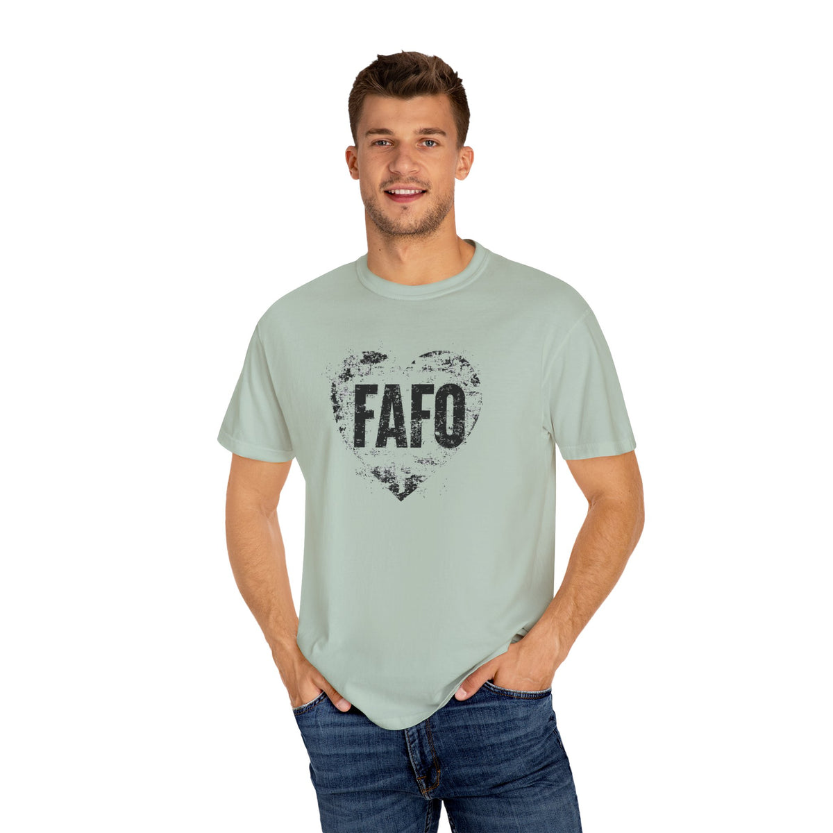 FAFO With Love - Cute Military Aesthetic T-Shirt