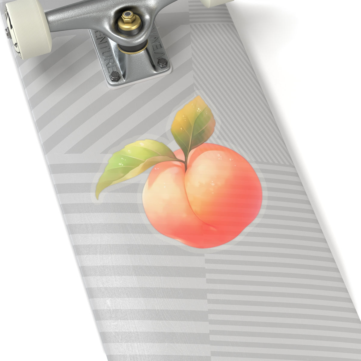 Perfectly Plump Peach Sticker