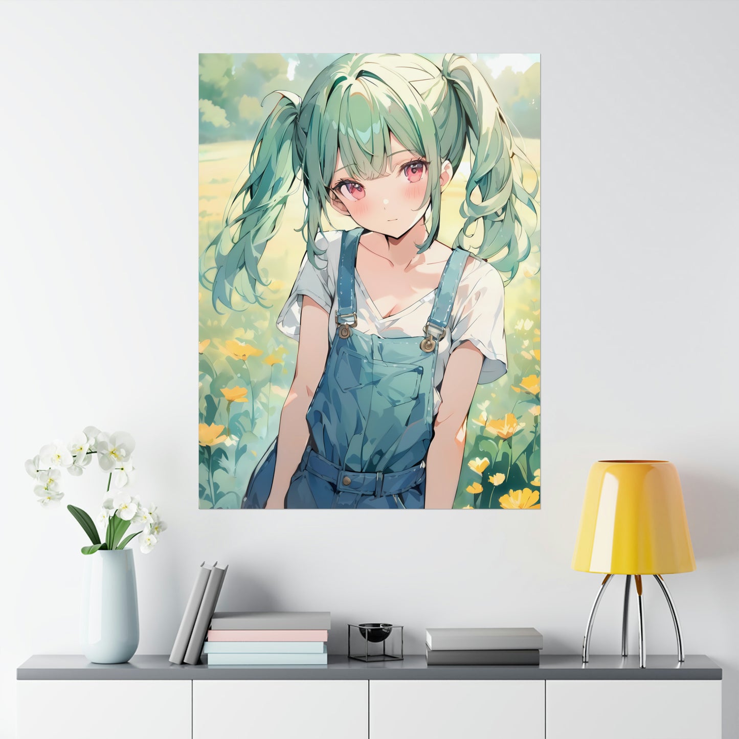 April Reverie - Cute Girl Anime Poster