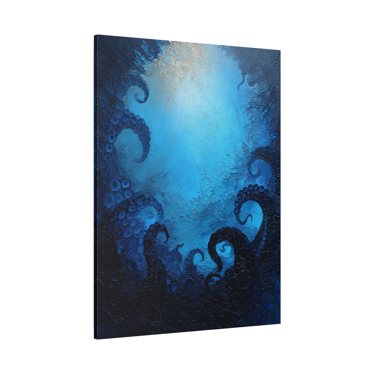 Kraken Abyss - Vertical Fantasy Wall Art