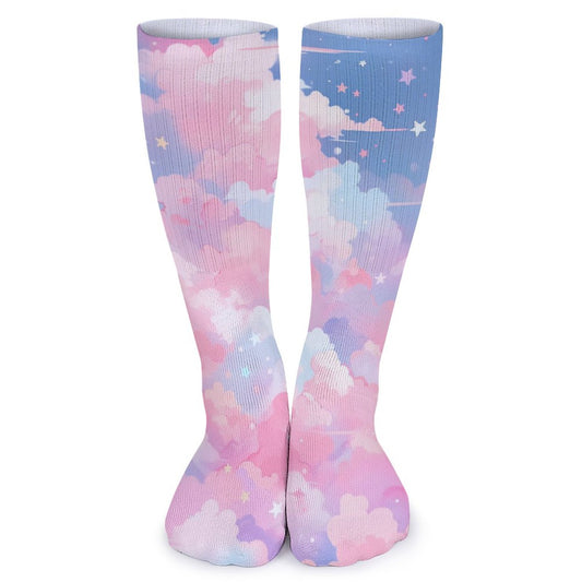 Starry Skies - Cute Anime Knee Socks