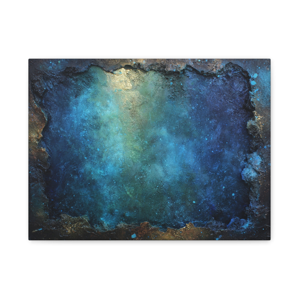 Galaxy Doorway - Abstract Textured Wall Art