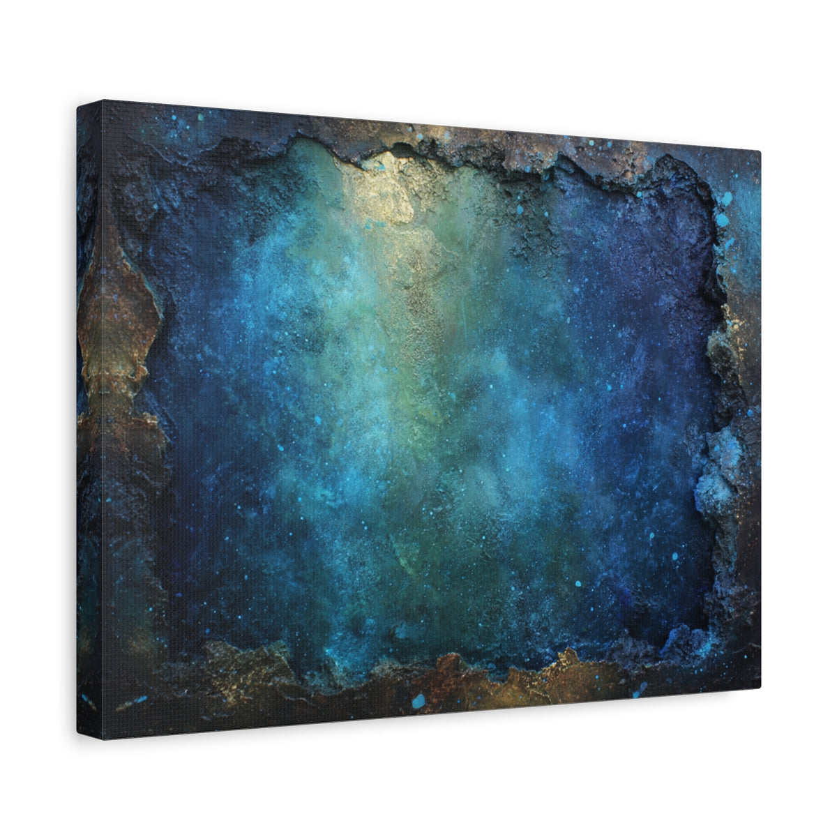 Galaxy Doorway - Abstract Textured Wall Art