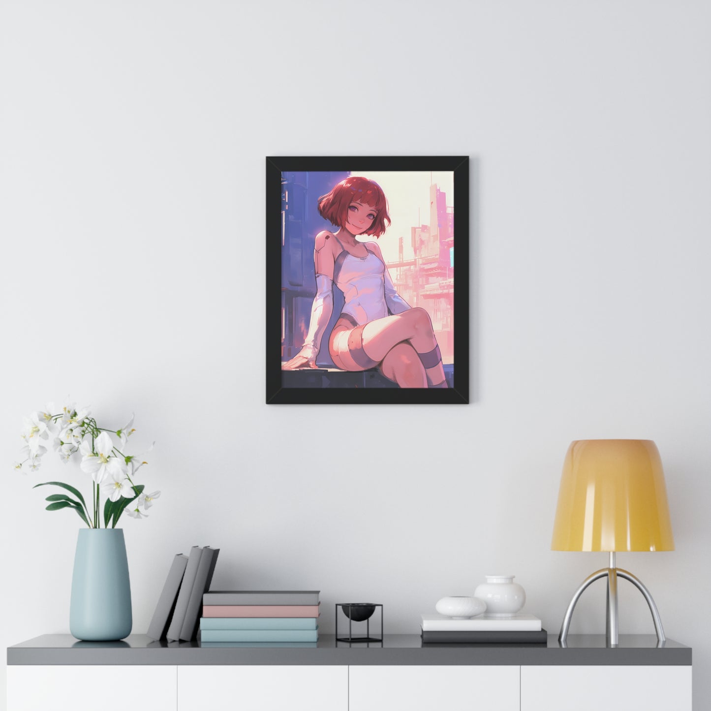 Shining Future - Anime Framed Poster