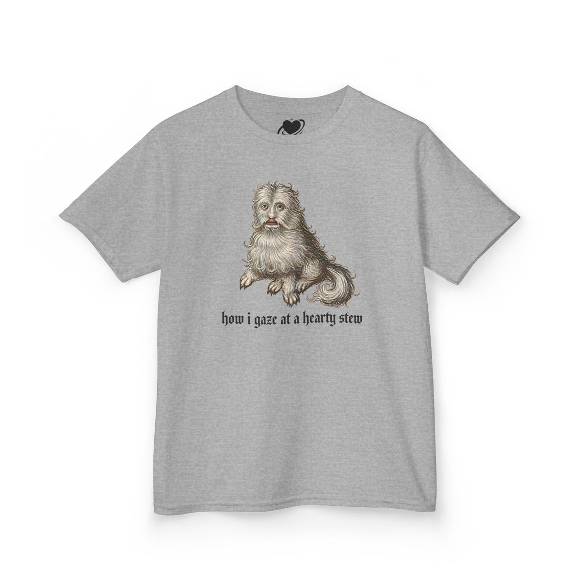 Medieval Dog Painting Baby Tee