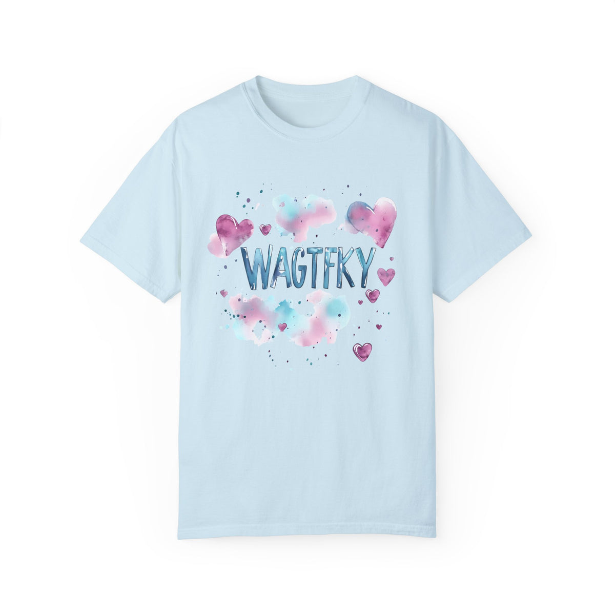 WAGTFKY - Cute T-Shirt With Hearts