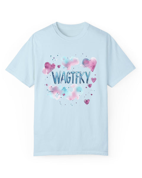 WAGTFKY - Cute T-Shirt With Hearts