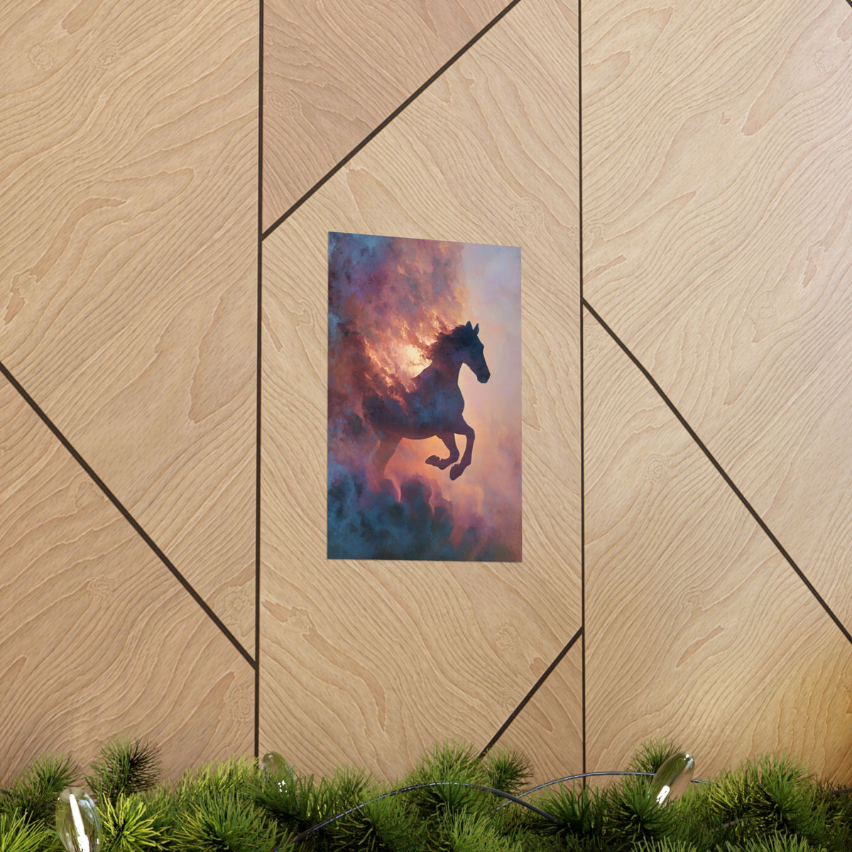 From Ashes Arisen - Fire Horse Art Poster