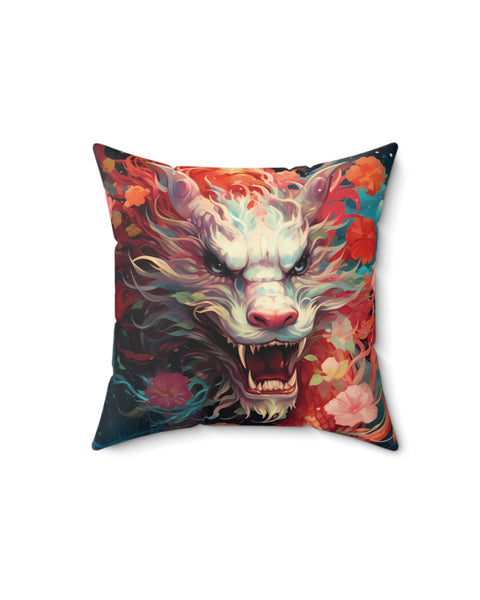 Blessed Dragon Chiwen - Anime Throw Pillow