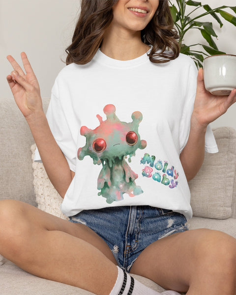 Moldy Baby Official Weirdcore Graphic T-Shirt